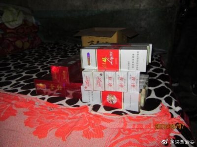 汉中男子在自己商店出售的香烟 其实是网上购买＂三无＂烟