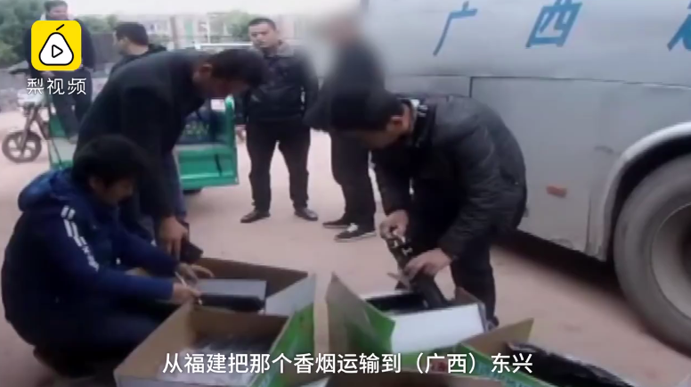 广西防城港警方查获非法香烟百余件 案值200万