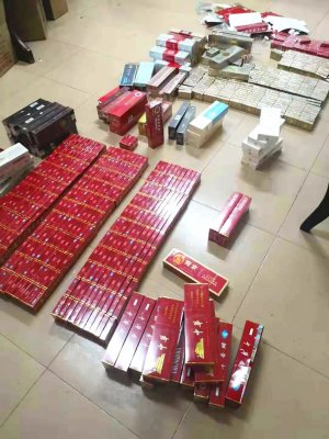 儋州警方查获一起销售假烟案 涉案价值13万元