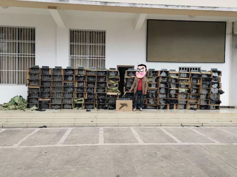 江城、宁洱两地警方协作查获非法卷烟6000条
