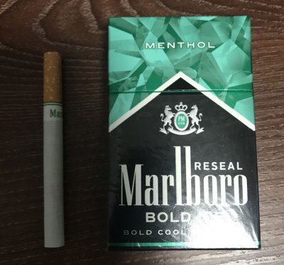 【图】美税MARLBORO BOLD ICE黑冰万宝路香烟