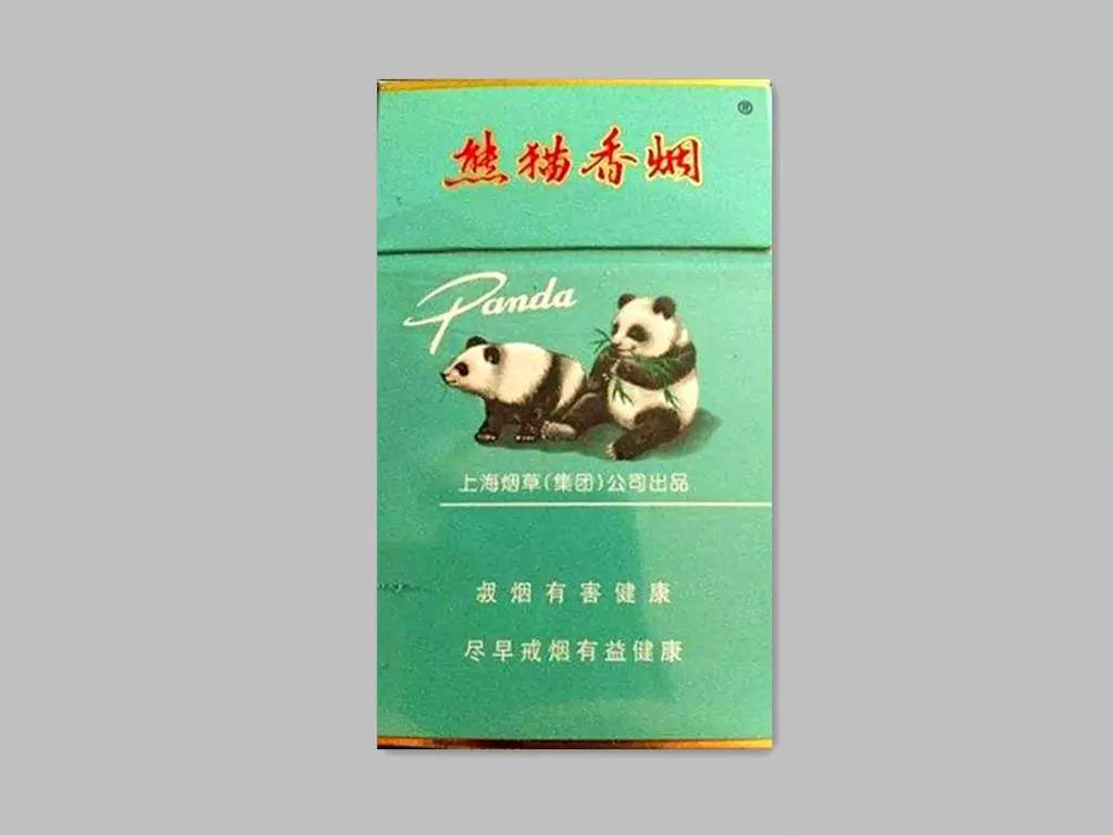 熊猫硬特规香烟图片